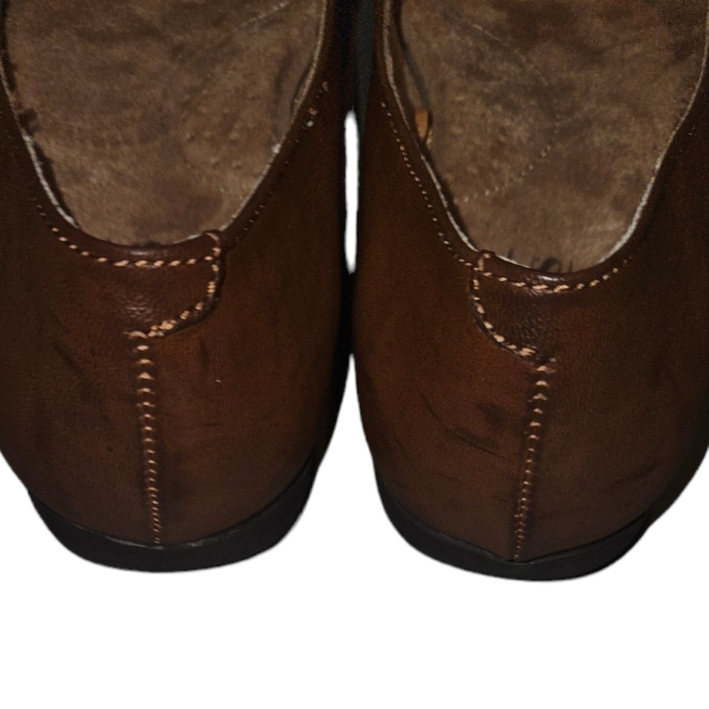 NWOT Cliffs By White Mountain Leather Flats - Picture 3 of 4
